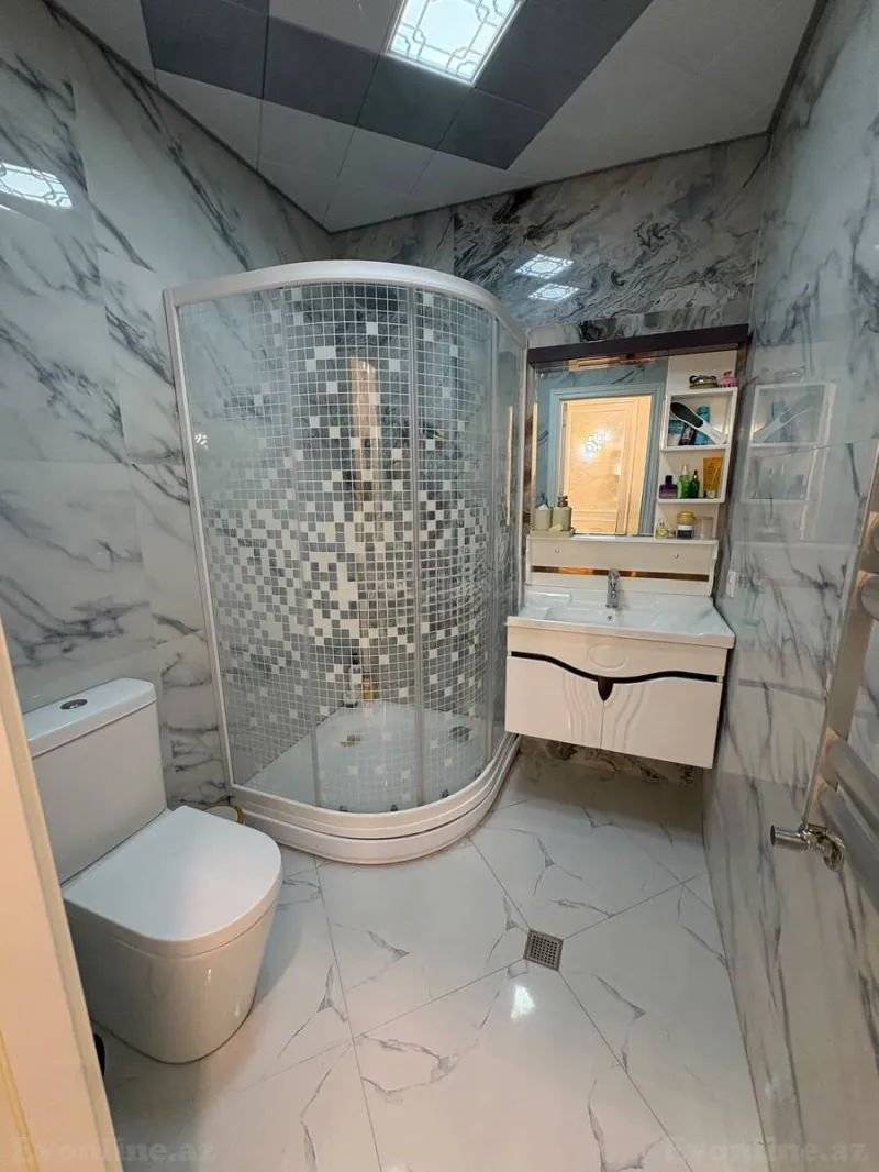 Satılır 3 otaqlı Mənzil Yeni tikili 90 m² İnşaatçılar m. - şəkil 13