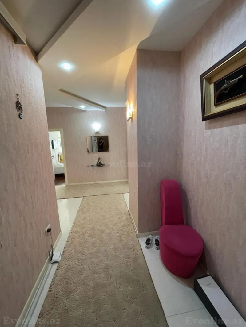 Kirayə verilir 3 otaqlı Mənzil Yeni tikili 120 m² Xətai r. - şəkil 4