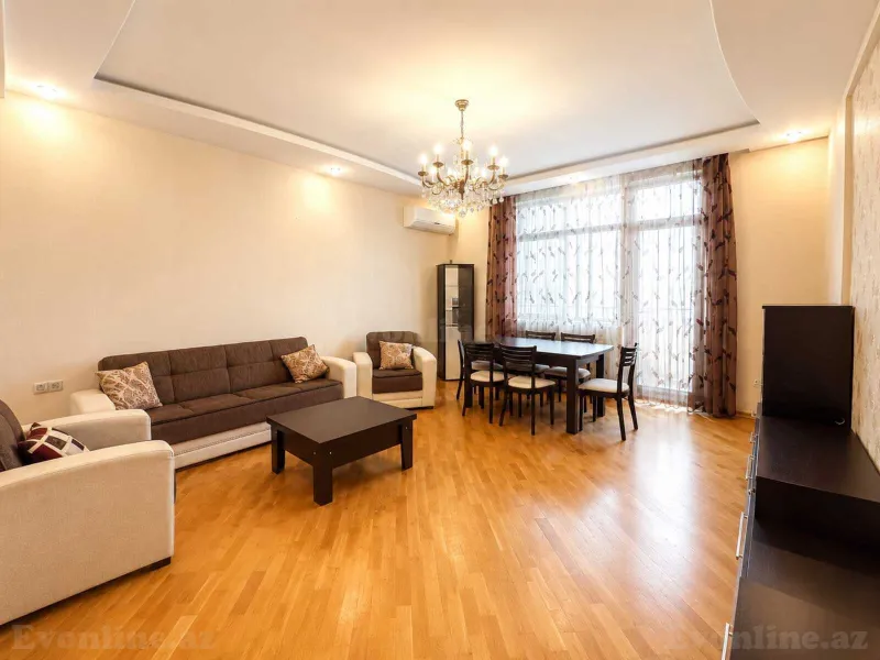 Kirayə verilir 3 otaqlı Mənzil Yeni tikili 145 m² Elmlər Akademiyası m. - şəkil 2