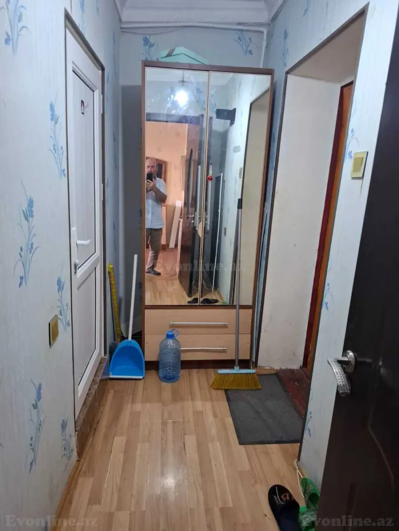 Kirayə verilir 2 otaqlı Mənzil Köhnə tikili 50 m² İnşaatçılar m. - şəkil 4