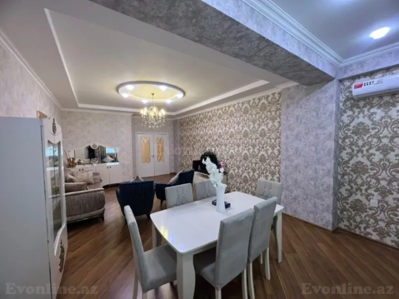 Satılır 3 otaqlı Mənzil Yeni tikili 128 m² Gənclik m. - şəkil 2