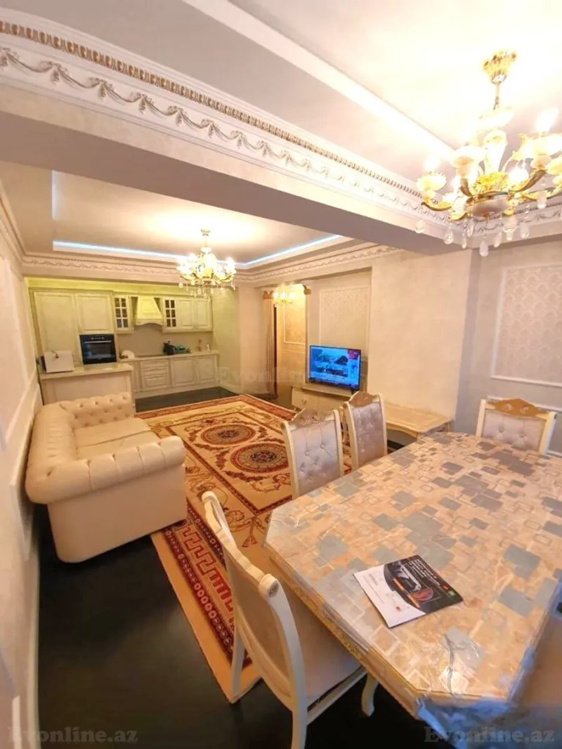 Satılır 3 otaqlı Mənzil Yeni tikili 100 m² Xətai r. - şəkil 2