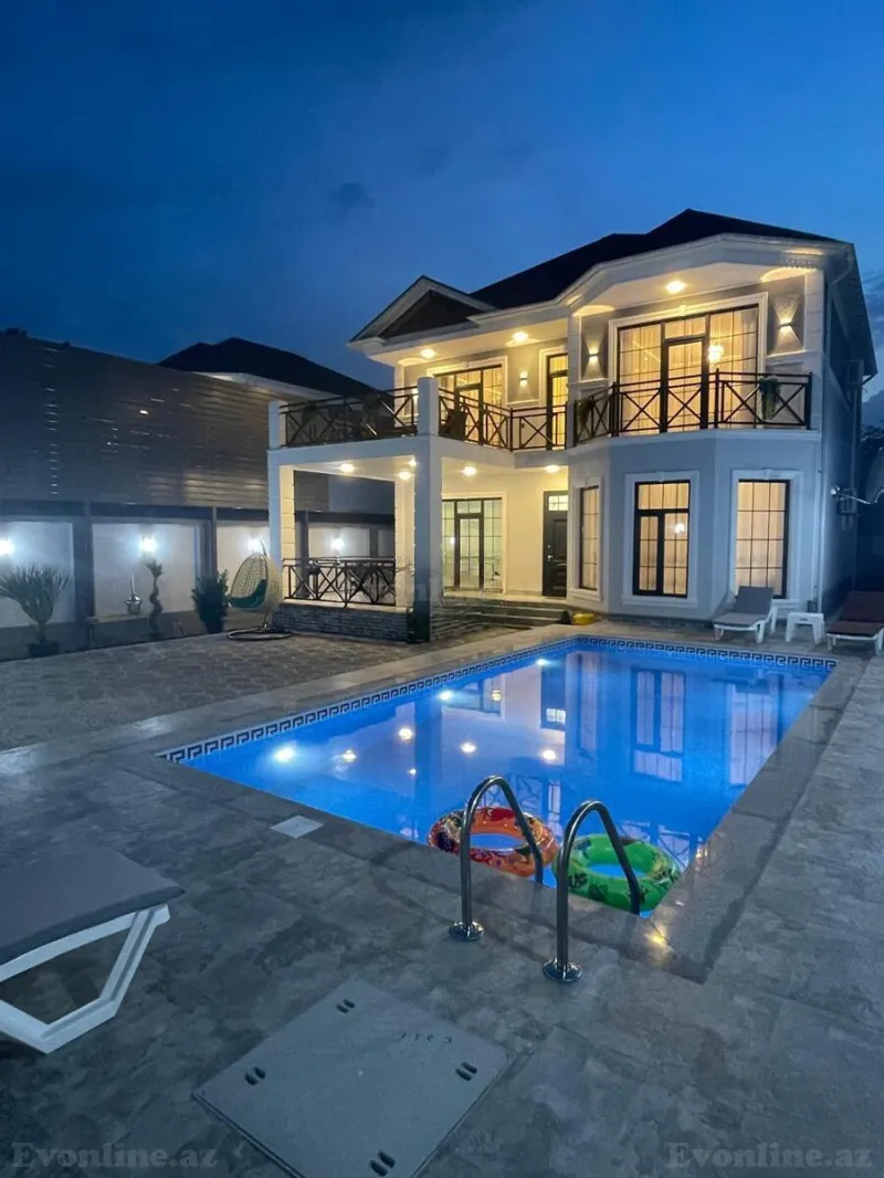 Kirayə verilir 5 otaqlı Həyət evi 200 m² Qəbələ