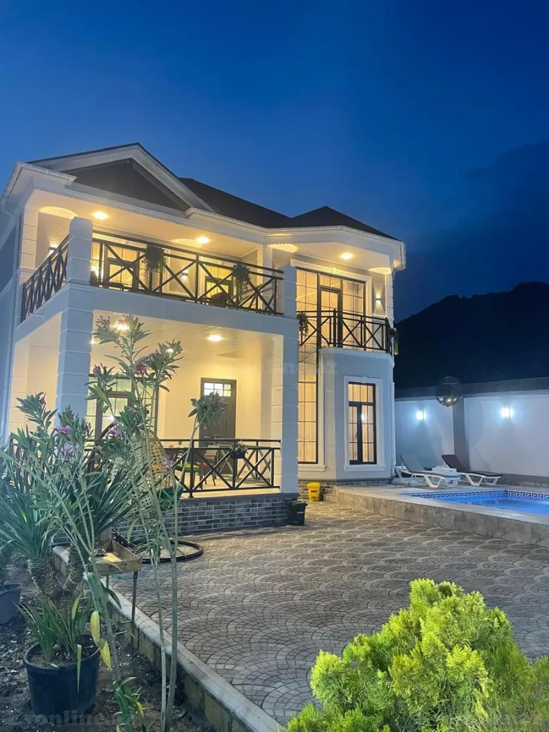 Kirayə verilir 5 otaqlı Həyət evi 200 m² Qəbələ - şəkil 3