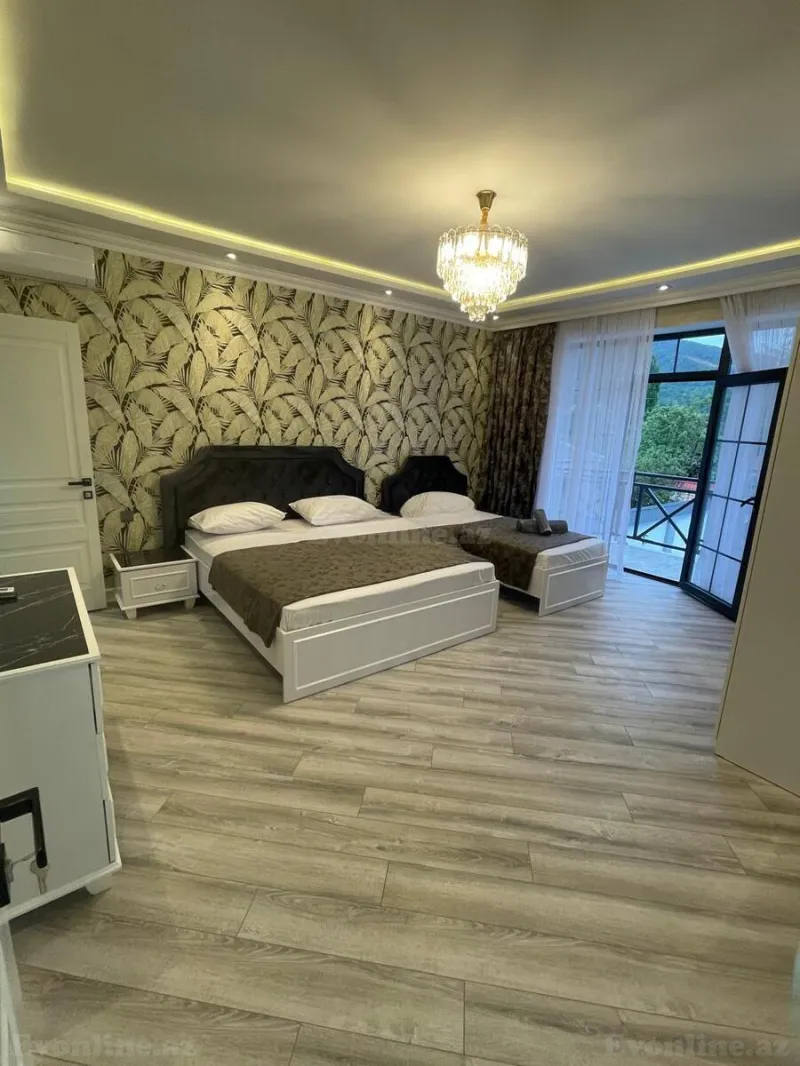 Kirayə verilir 5 otaqlı Həyət evi 200 m² Qəbələ - şəkil 8