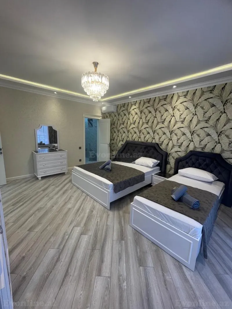 Kirayə verilir 5 otaqlı Həyət evi 200 m² Qəbələ - şəkil 9