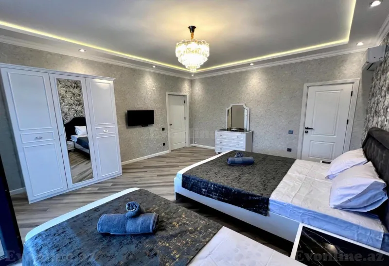 Kirayə verilir 5 otaqlı Həyət evi 200 m² Qəbələ - şəkil 18