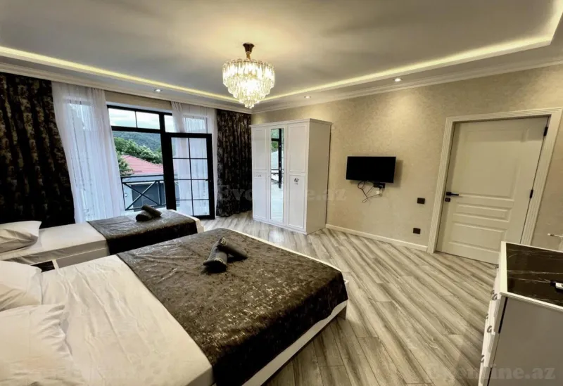 Kirayə verilir 5 otaqlı Həyət evi 200 m² Qəbələ - şəkil 26