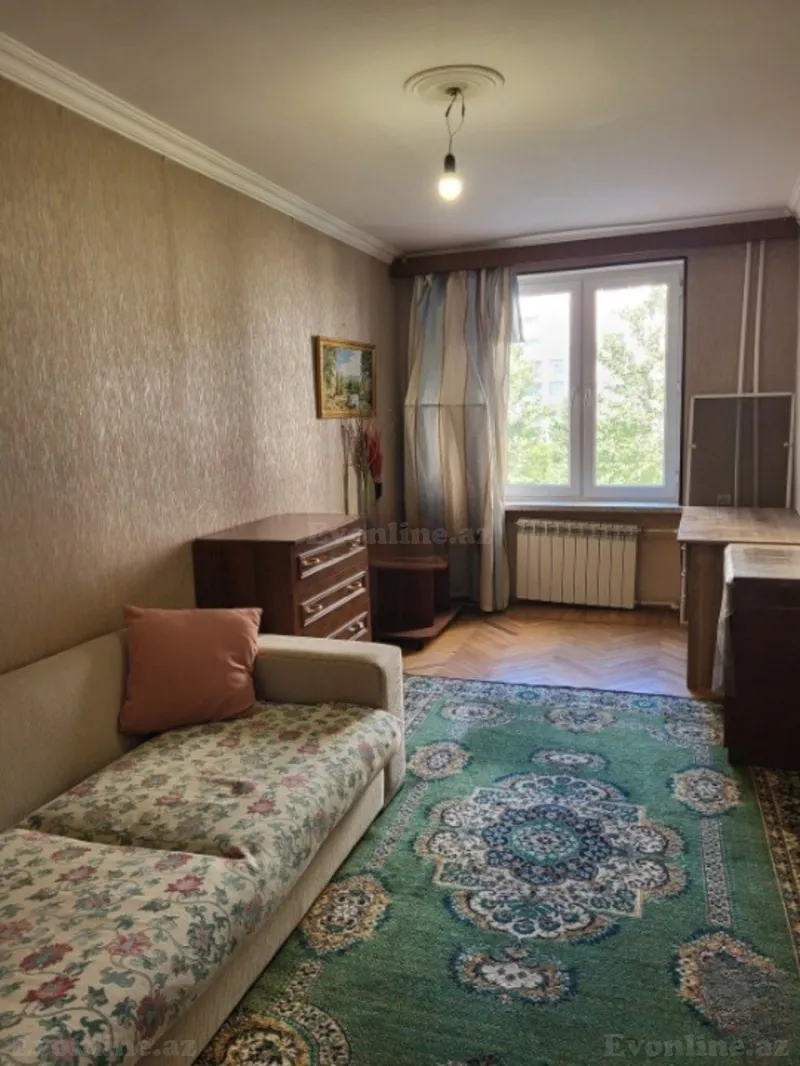 Kirayə verilir 3 otaqlı Mənzil Köhnə tikili 90 m² Elmlər Akademiyası m. - şəkil 4