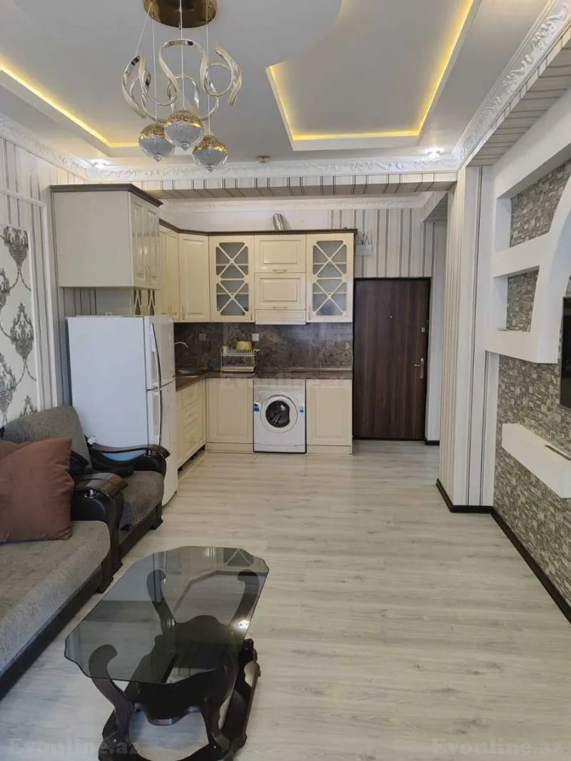 Kirayə verilir 2 otaqlı Mənzil Yeni tikili 65 m² Qara Qarayev m. - şəkil 2