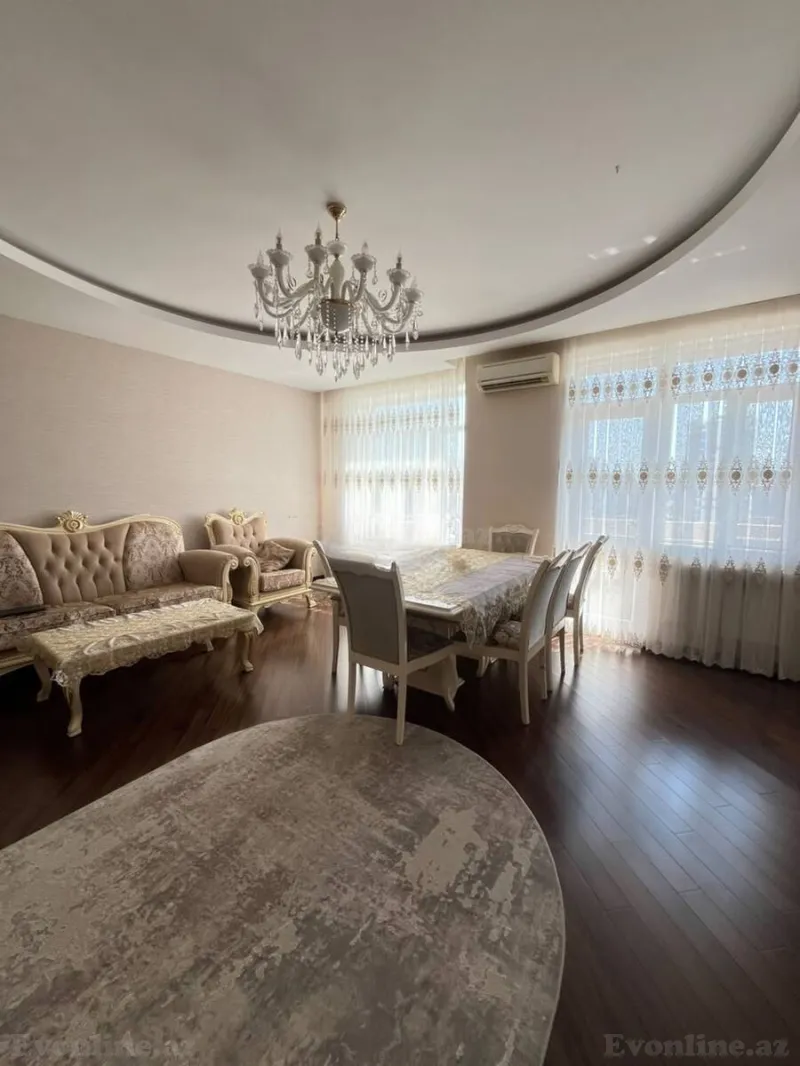 Satılır 3 otaqlı Mənzil Yeni tikili 130 m² Gənclik m. - şəkil 2