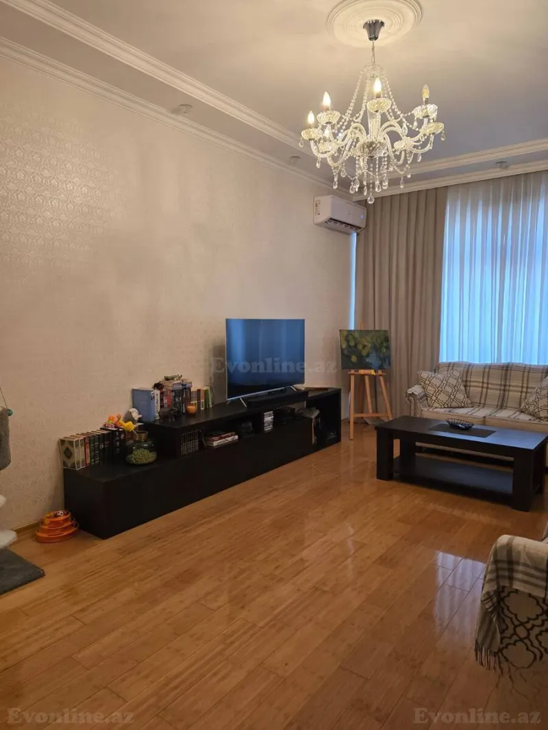 Satılır 3 otaqlı Mənzil Yeni tikili 110 m² Qara Qarayev m. - şəkil 2