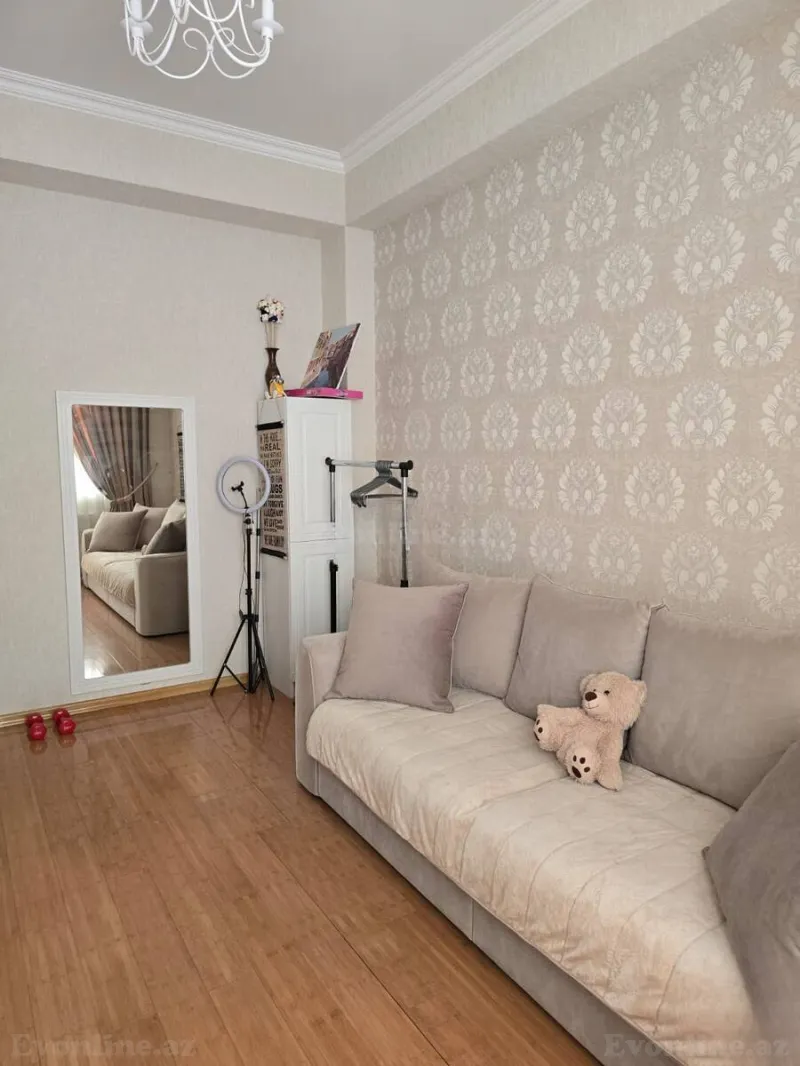 Satılır 3 otaqlı Mənzil Yeni tikili 110 m² Qara Qarayev m. - şəkil 7