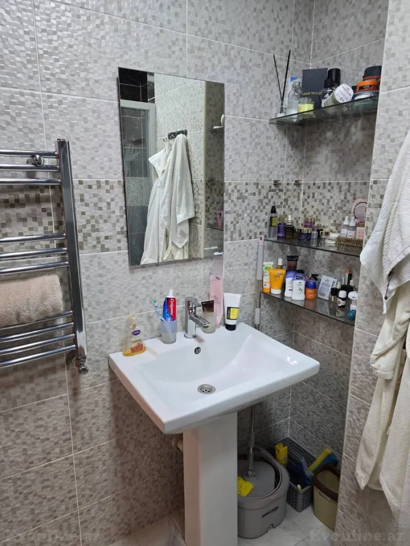 Satılır 3 otaqlı Mənzil Yeni tikili 110 m² Qara Qarayev m. - şəkil 18