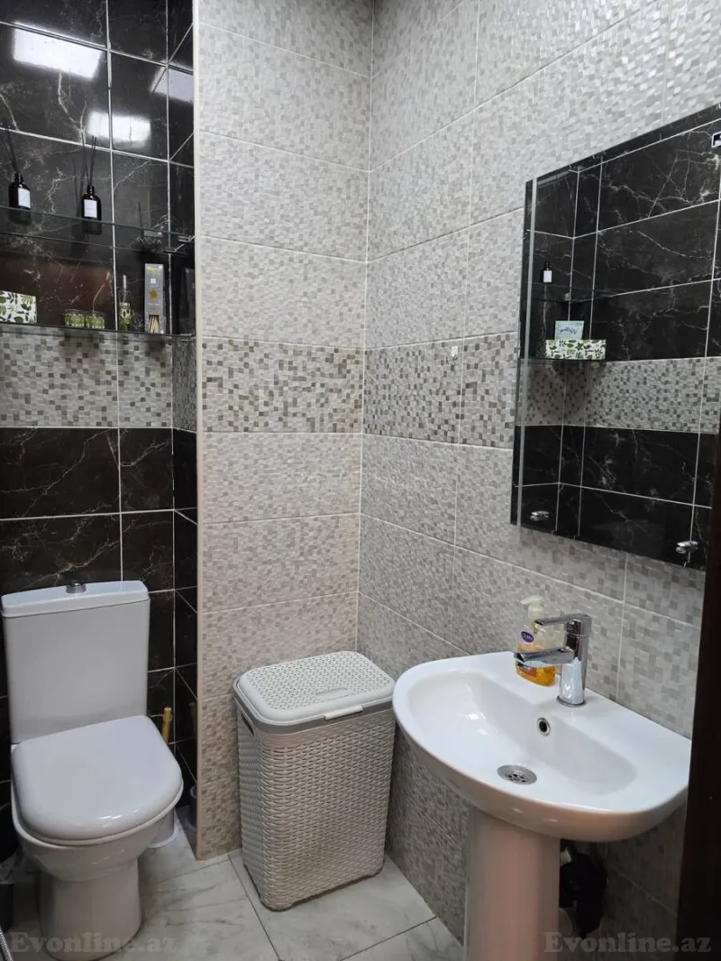 Satılır 3 otaqlı Mənzil Yeni tikili 110 m² Qara Qarayev m. - şəkil 20