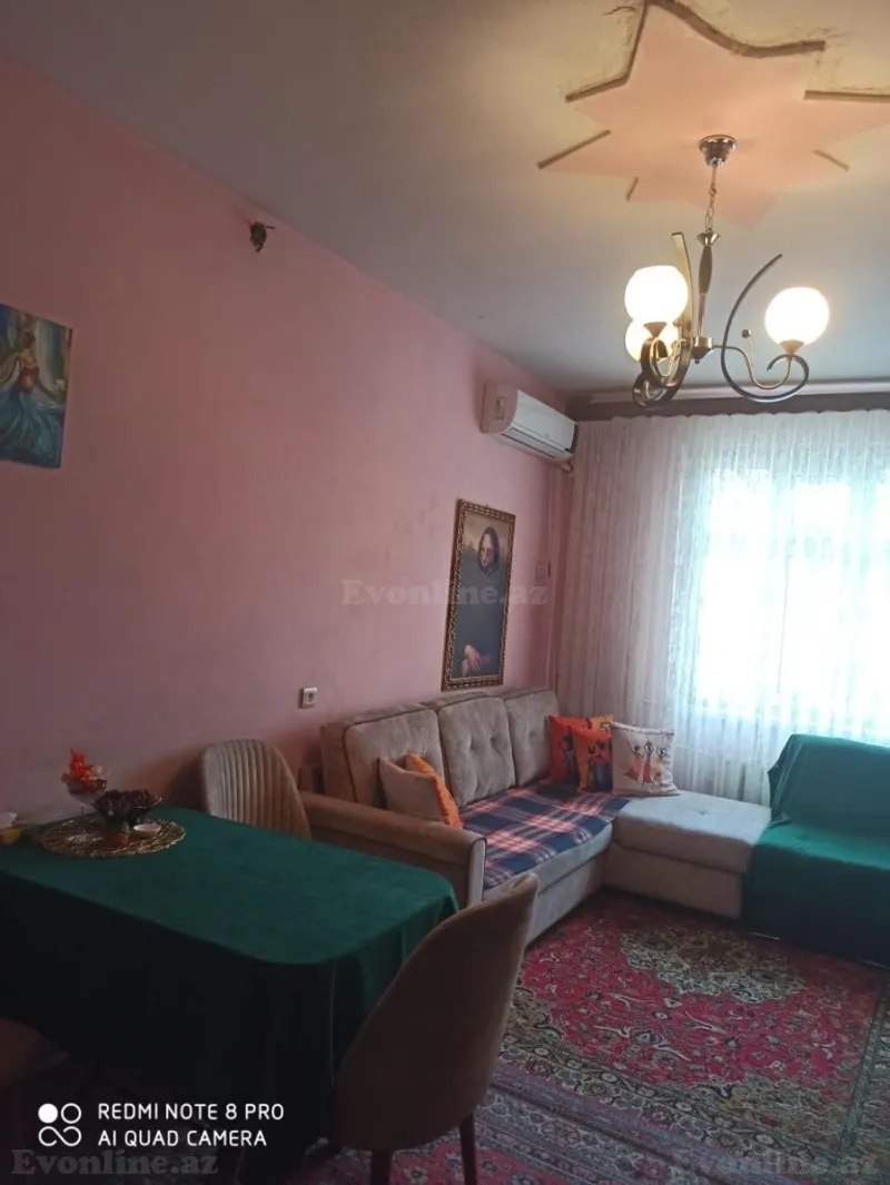 Bakı, Xətai r., Həzi Aslanov m.da 3 otaqlı mənzil satılır