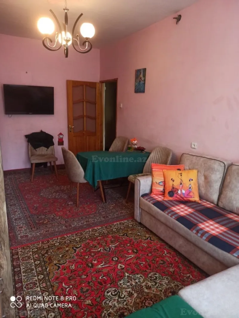 Satılır 3 otaqlı Mənzil Köhnə tikili 60 m² Həzi Aslanov m. - şəkil 3