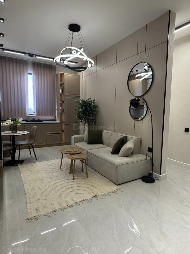 Satılır 2 otaqlı Mənzil Yeni tikili 52 m² Koroğlu m. - şəkil 3