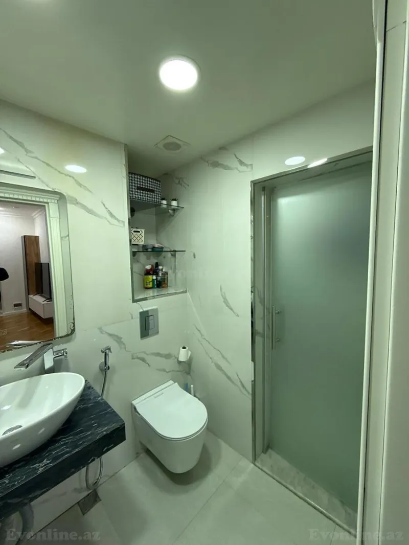 Satılır 4 otaqlı Mənzil Yeni tikili 135 m² İnşaatçılar m. - şəkil 15
