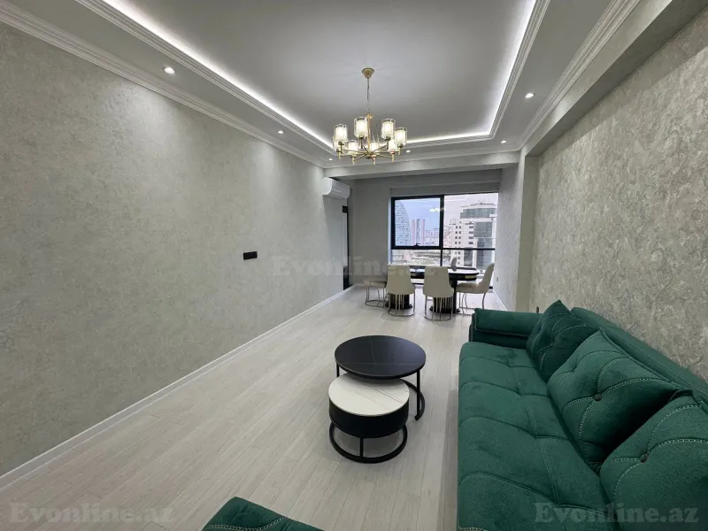 Kirayə verilir 2 otaqlı Mənzil Yeni tikili 100 m² Nəriman Nərimanov m. - şəkil 2