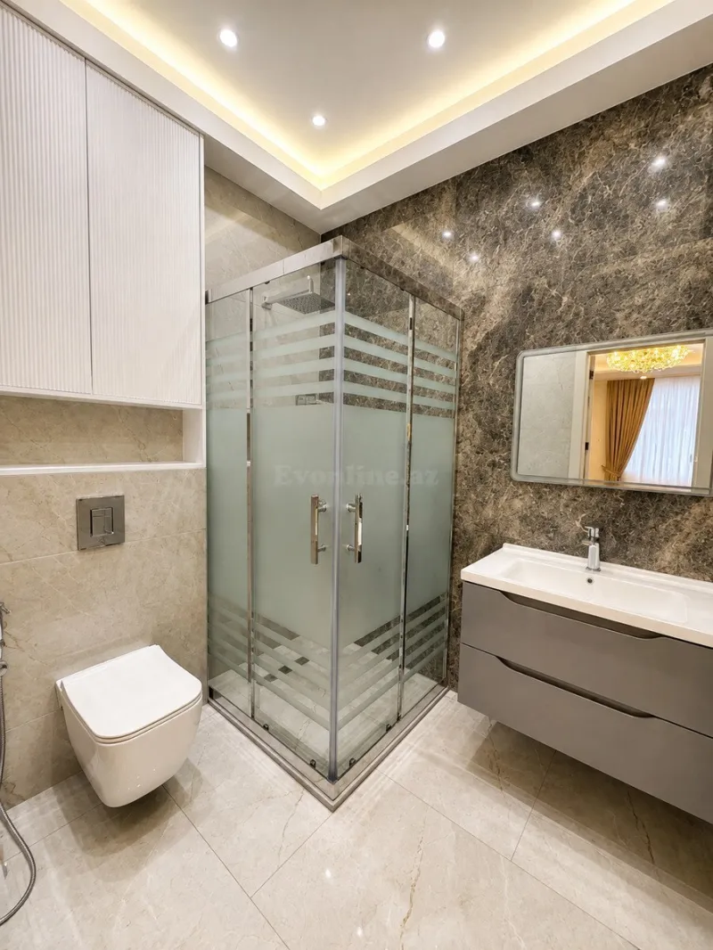 Satılır 4 otaqlı Mənzil Yeni tikili 185 m² Elmlər Akademiyası m. - şəkil 10