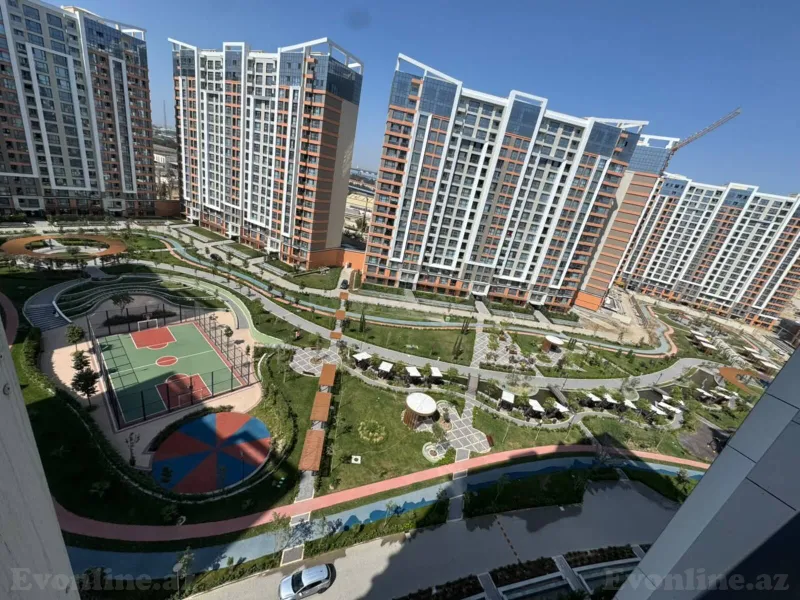 3 otaqlı Mənzil 75 m² Bakmil m. Kirayə verilir