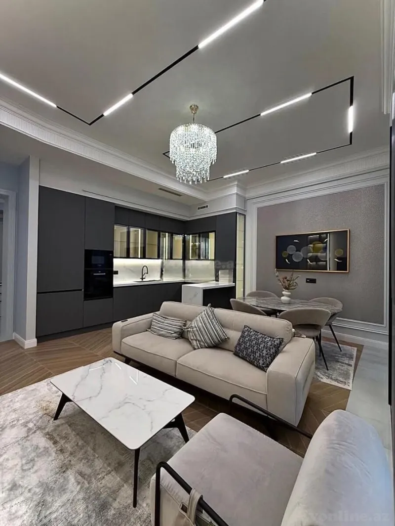 Kirayə verilir 2 otaqlı Mənzil Yeni tikili 75 m² Elmlər Akademiyası m. - şəkil 2