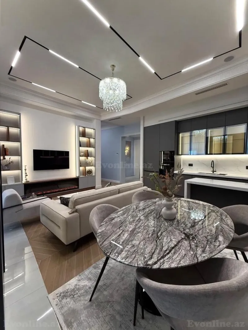 Kirayə verilir 2 otaqlı Mənzil Yeni tikili 75 m² Elmlər Akademiyası m. - şəkil 3
