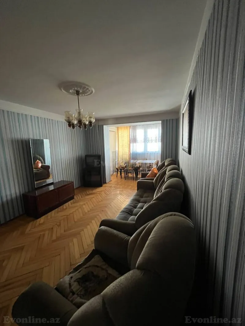 Kirayə verilir 3 otaqlı Mənzil Köhnə tikili 110 m² Elmlər Akademiyası m. - şəkil 2