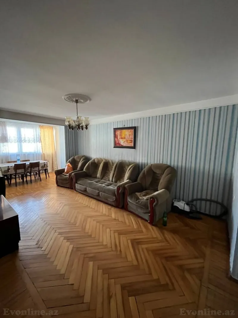 Kirayə verilir 3 otaqlı Mənzil Köhnə tikili 110 m² Elmlər Akademiyası m. - şəkil 3