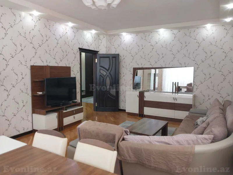 Kirayə verilir 3 otaqlı Mənzil Yeni tikili 140 m² 8 Noyabr m. - şəkil 2