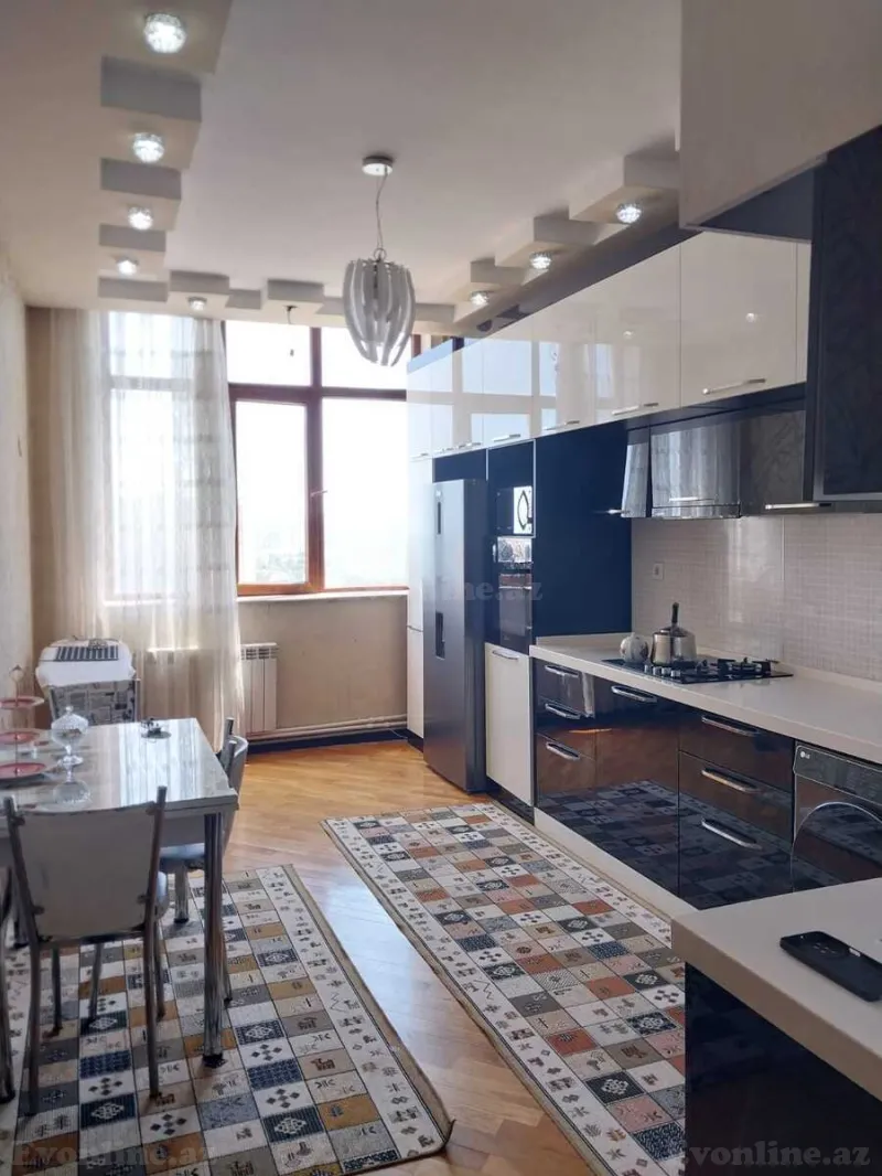 Kirayə verilir 3 otaqlı Mənzil Yeni tikili 140 m² 8 Noyabr m. - şəkil 8