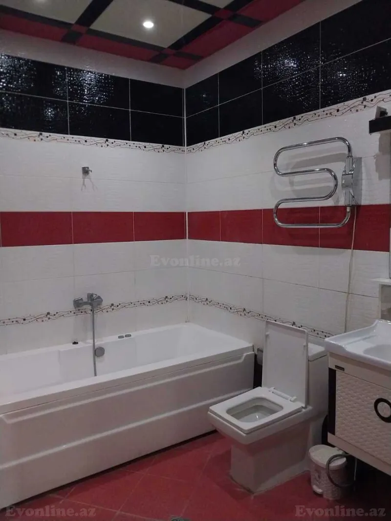 Kirayə verilir 3 otaqlı Mənzil Yeni tikili 140 m² 8 Noyabr m. - şəkil 10
