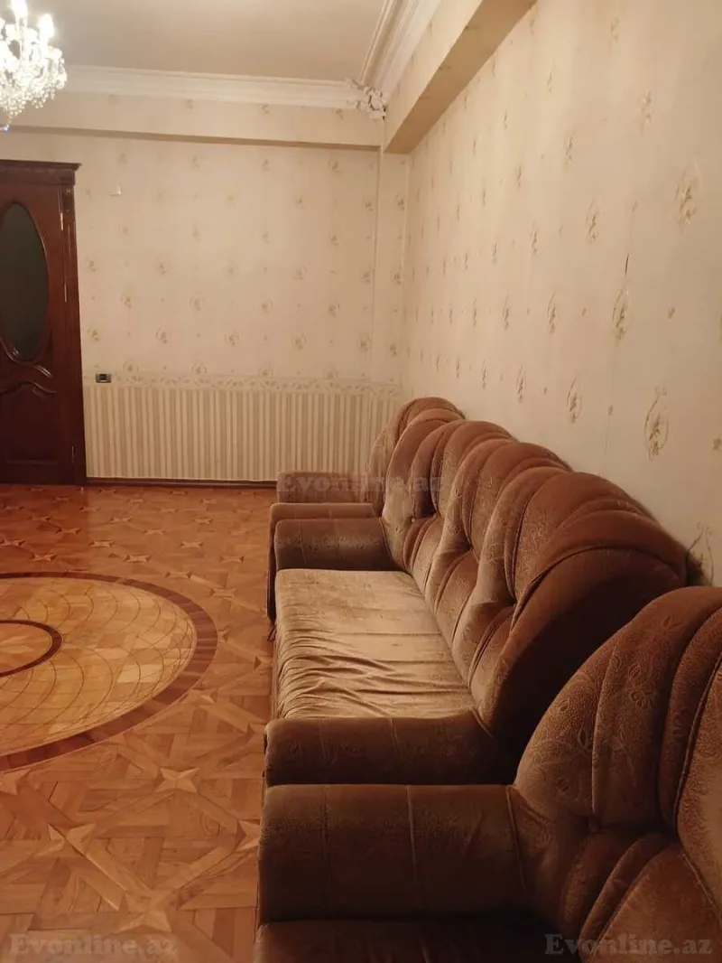 Kirayə verilir 3 otaqlı Mənzil Yeni tikili 130 m² Nərimanov r. - şəkil 5