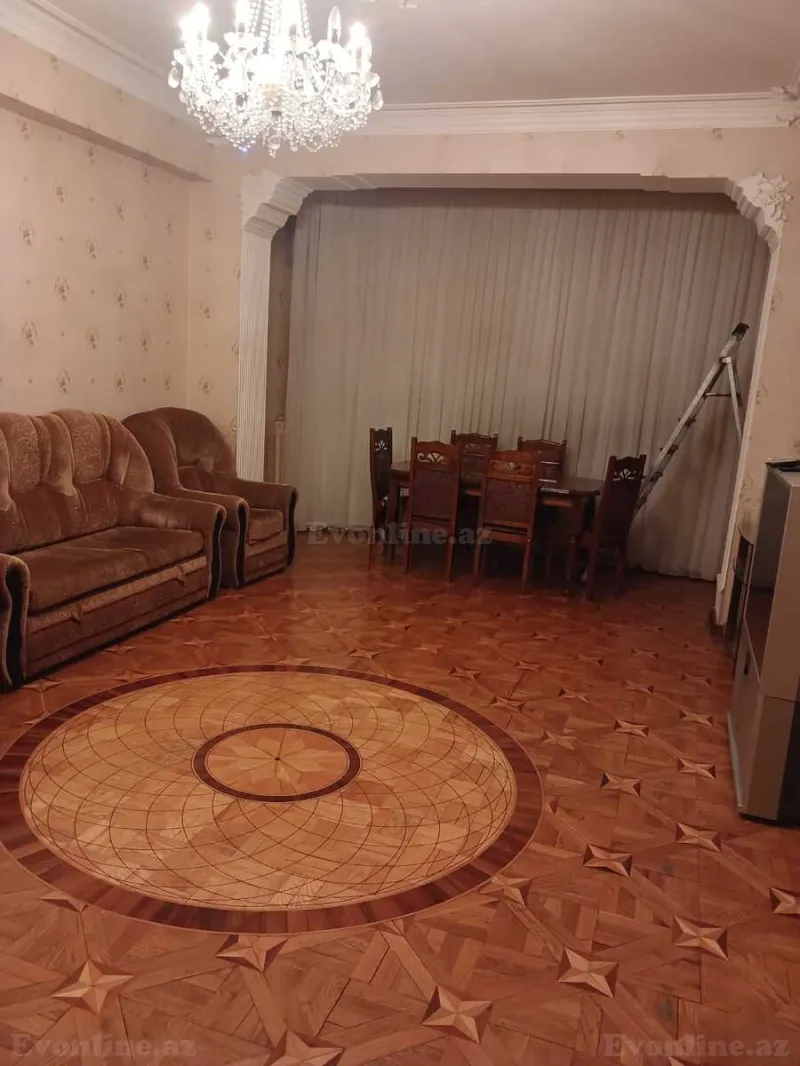 Kirayə verilir 3 otaqlı Mənzil Yeni tikili 130 m² Nərimanov r. - şəkil 7