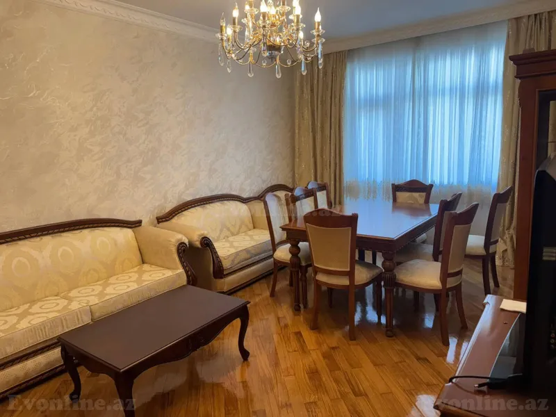 Kirayə verilir 3 otaqlı Mənzil Yeni tikili 140 m² Elmlər Akademiyası m. - şəkil 2