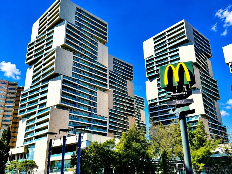 Kirayə verilir 2 otaqlı Mənzil Yeni tikili 65 m² 8 Noyabr m. - şəkil 7