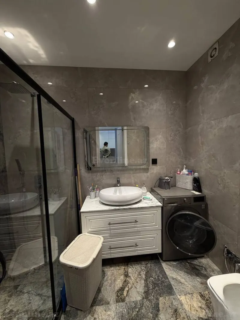 Kirayə verilir 2 otaqlı Mənzil Yeni tikili 65 m² 8 Noyabr m. - şəkil 13