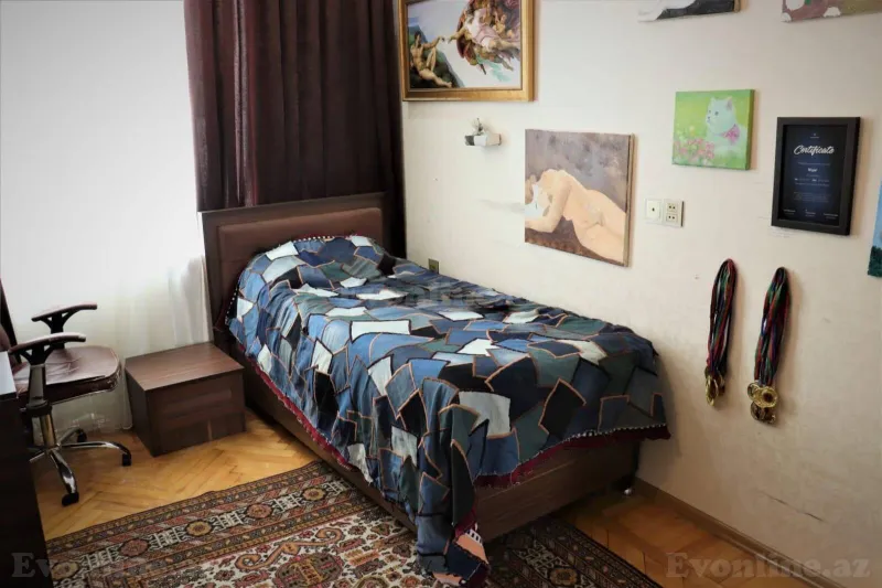 Satılır 3 otaqlı Mənzil Köhnə tikili 80 m² Nizami m. - şəkil 15