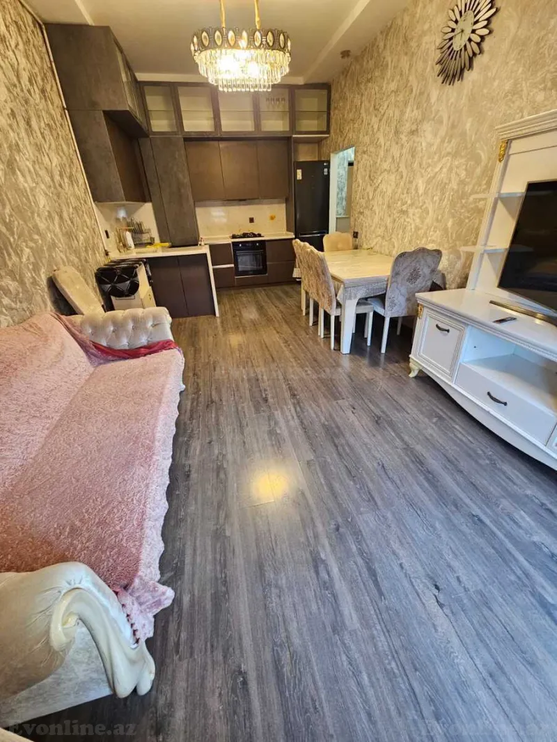 Satılır 2 otaqlı Mənzil Yeni tikili 50 m² Qara Qarayev m. - şəkil 3