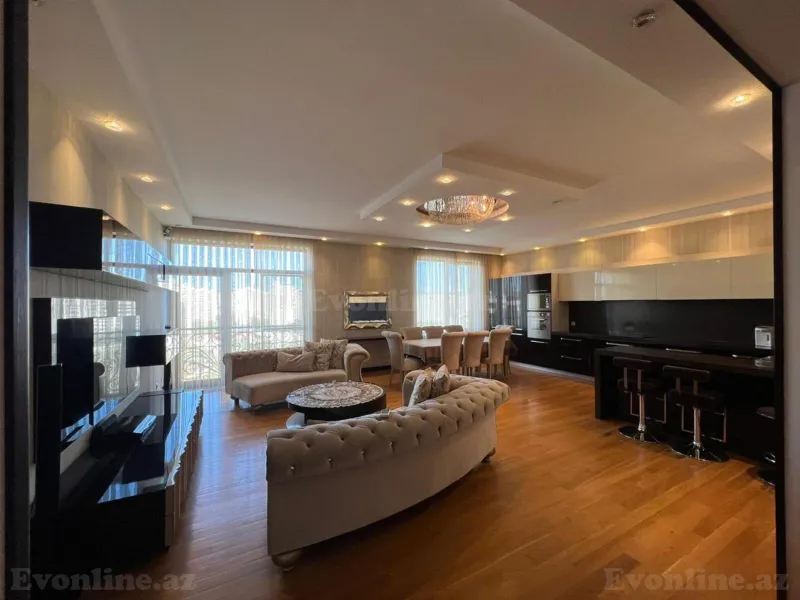 Kirayə verilir 3 otaqlı Mənzil Yeni tikili 145 m² Gənclik m. - şəkil 4