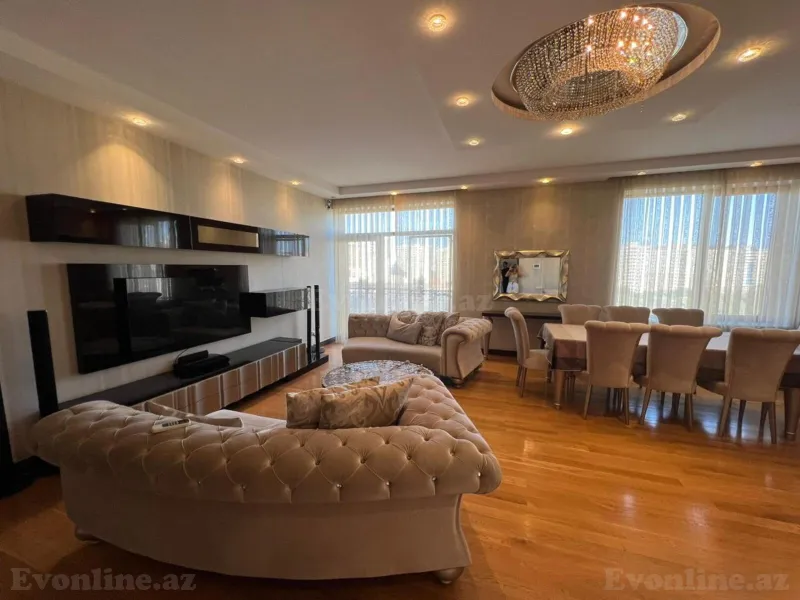 Kirayə verilir 3 otaqlı Mənzil Yeni tikili 145 m² Gənclik m. - şəkil 14