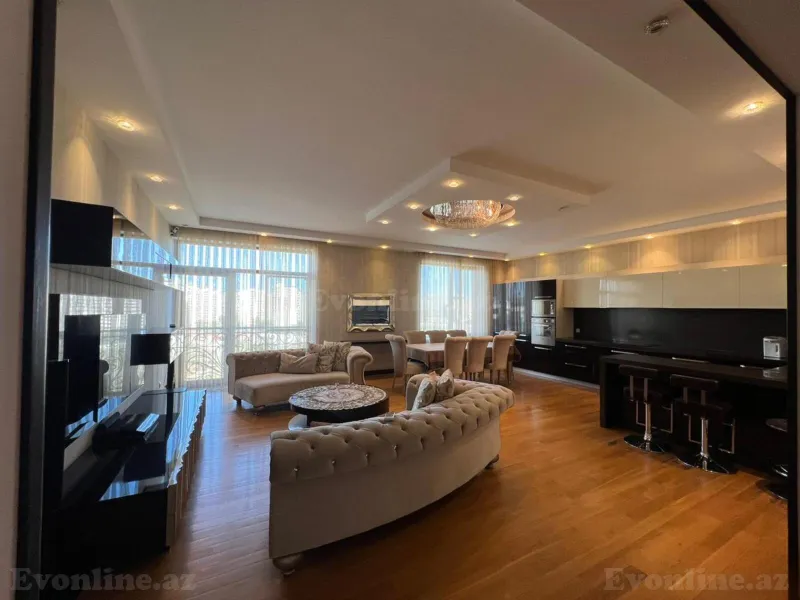 Kirayə verilir 3 otaqlı Mənzil Yeni tikili 145 m² Gənclik m. - şəkil 17
