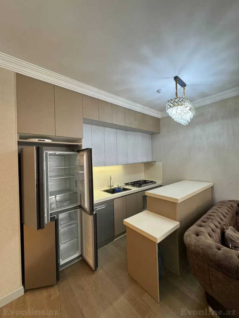 Kirayə verilir 3 otaqlı Mənzil Yeni tikili 80 m² Bakmil m. - şəkil 2
