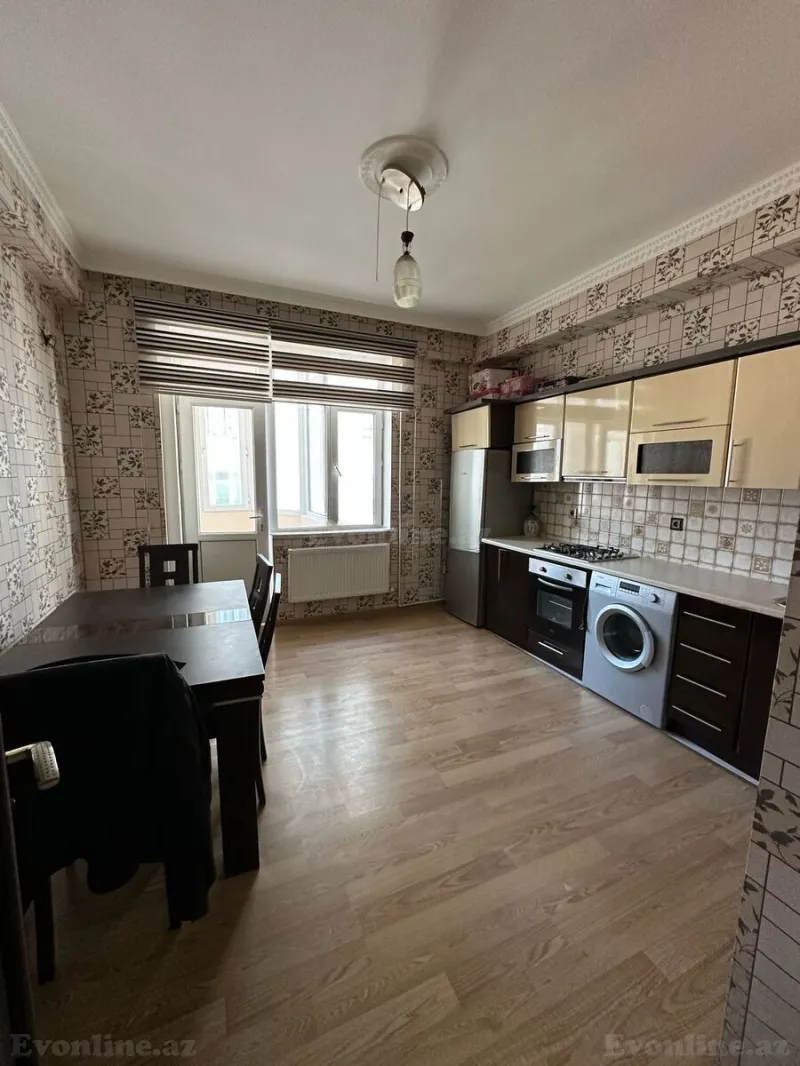 Kirayə verilir 2 otaqlı Mənzil Yeni tikili 100 m² Yasamal r. - şəkil 3