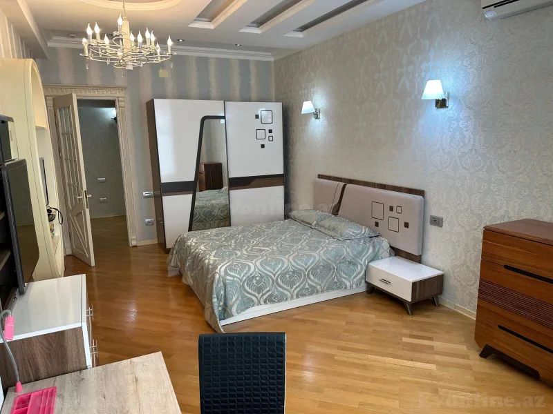 Kirayə verilir 4 otaqlı Mənzil Yeni tikili 195 m² Nəsimi r. - şəkil 2