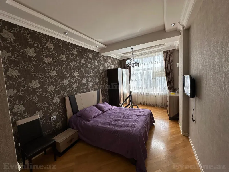 Kirayə verilir 4 otaqlı Mənzil Yeni tikili 195 m² Nəsimi r. - şəkil 3