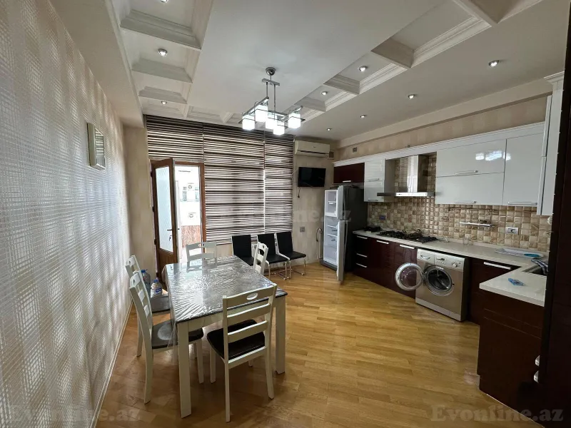 Kirayə verilir 4 otaqlı Mənzil Yeni tikili 195 m² Nəsimi r. - şəkil 5