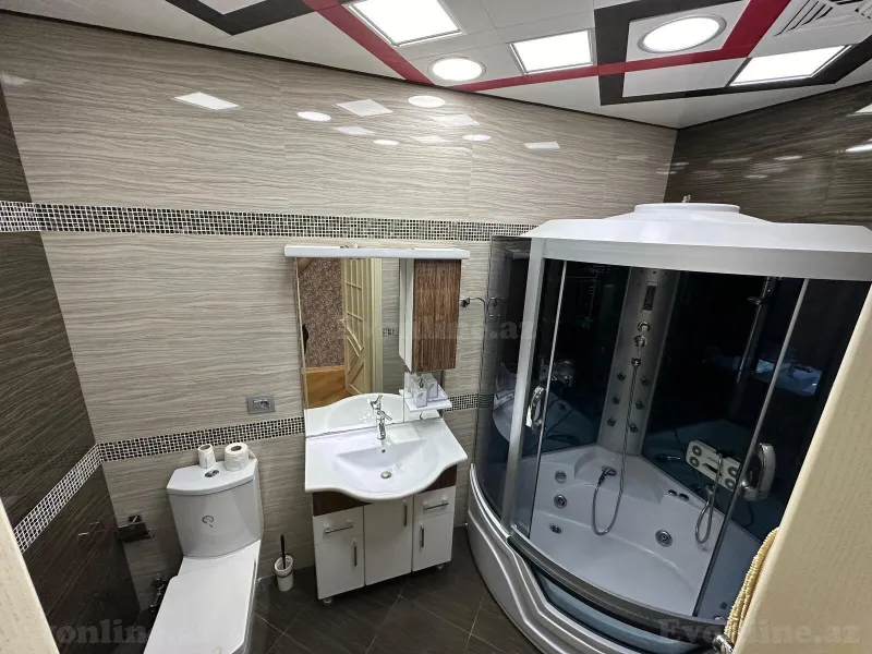 Kirayə verilir 4 otaqlı Mənzil Yeni tikili 195 m² Nəsimi r. - şəkil 6