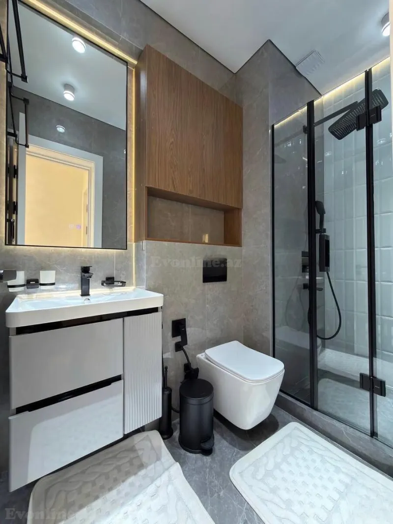 Kirayə verilir 3 otaqlı Mənzil Yeni tikili 120 m² Elmlər Akademiyası m. - şəkil 10